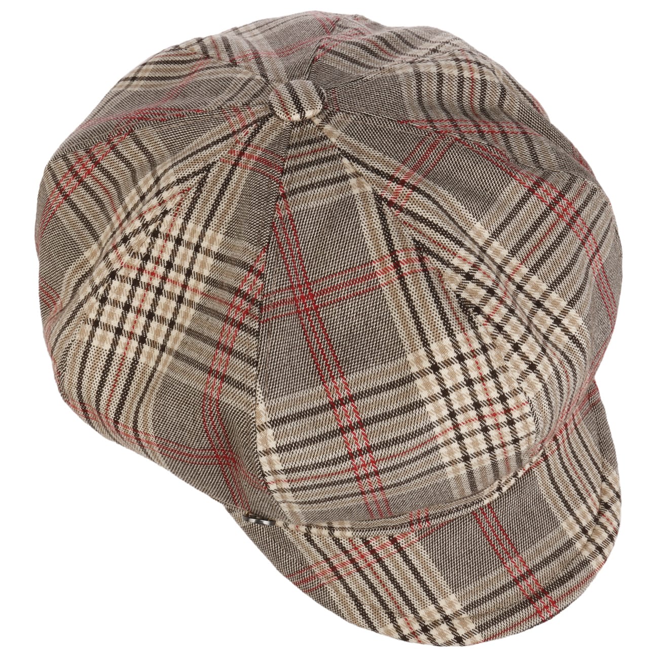 Tarragona Check Newsboy Cap - JJ Hat Center ®