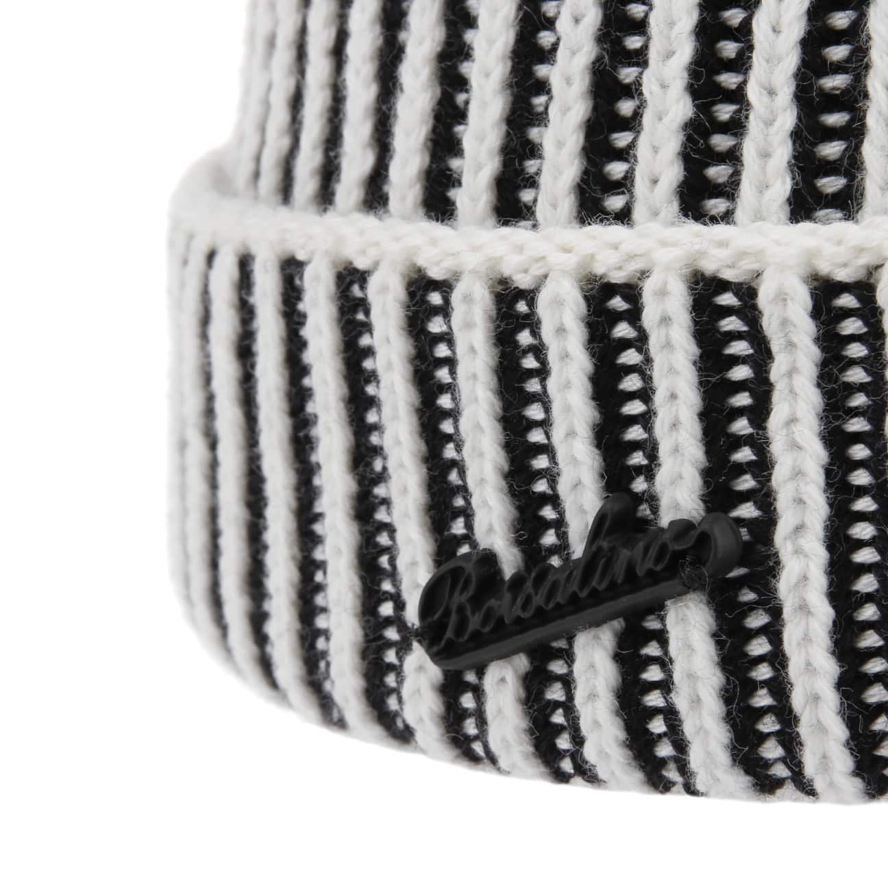 Twotone Cotton Beanie with Cashmere - JJ Hat Center ®