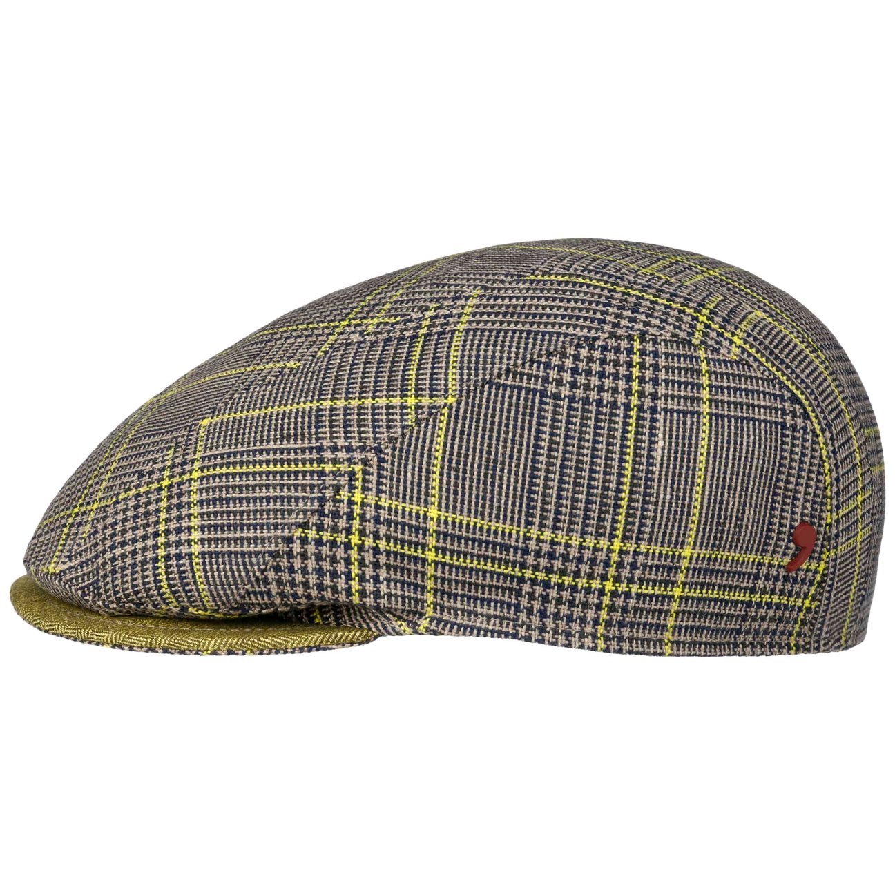 Casoli Check Flat Cap - JJ Hat Center ®