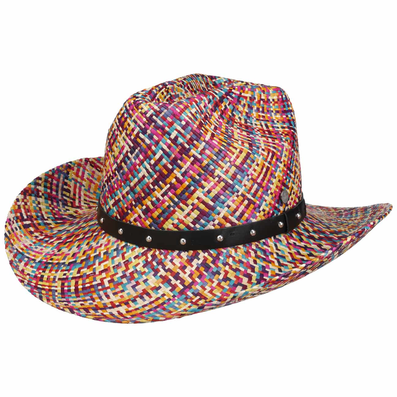 Multicolour Cattleman Panama Hat - JJ Hat Center ®