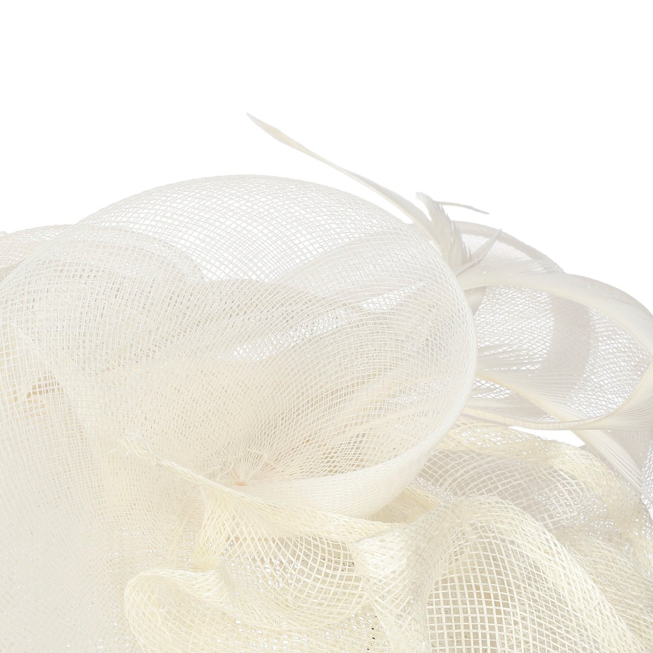 Sinamay Crynol Fascinator - JJ Hat Center ®