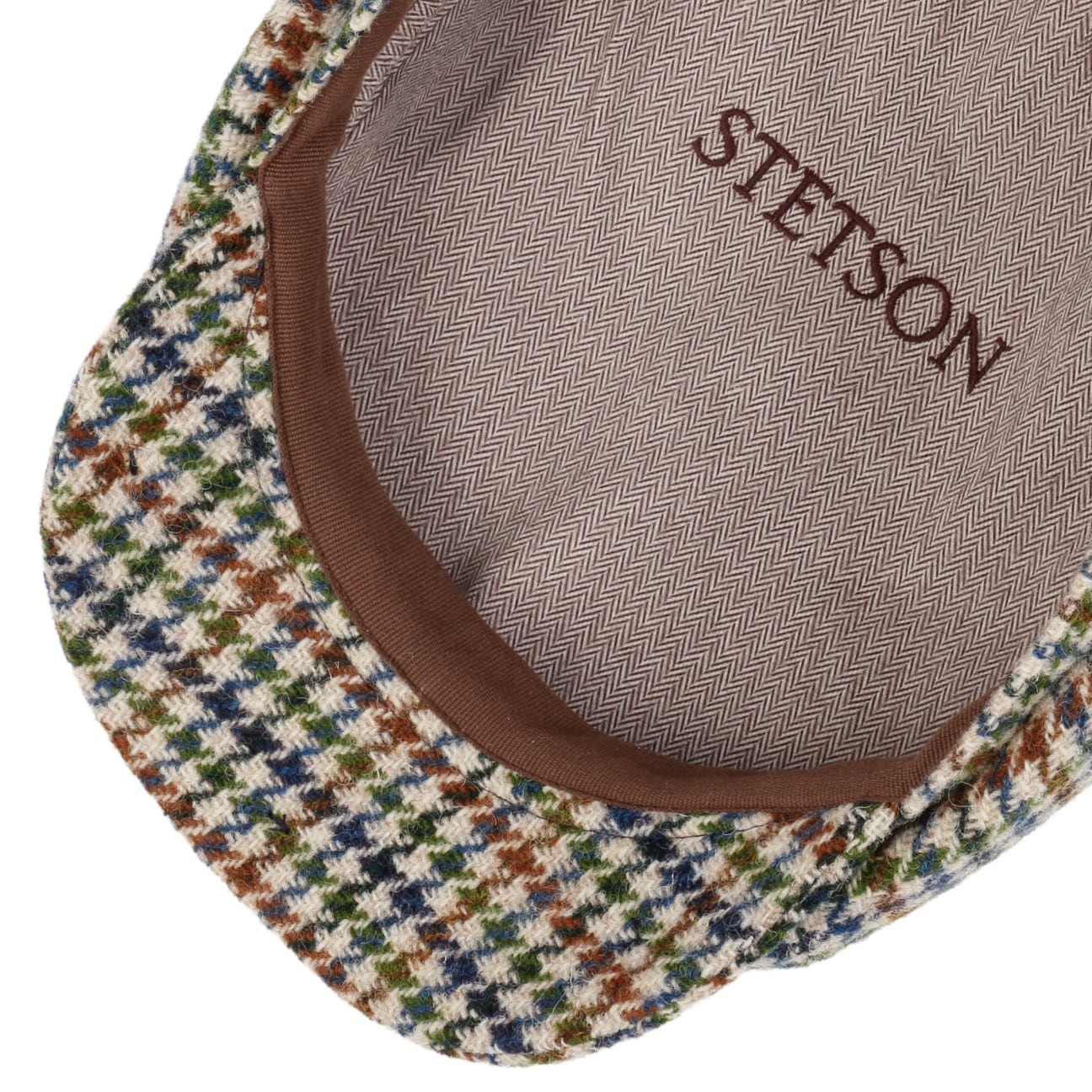 Hatteras Denaby Harris Tweed Flat Cap - JJ Hat Center ®