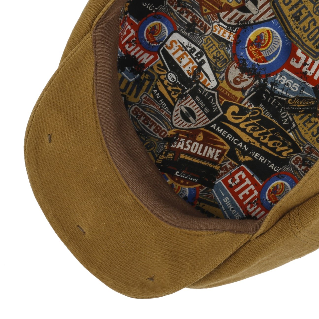 Hatteras Waxed Cotton Garage Flat Cap - JJ Hat Center ®