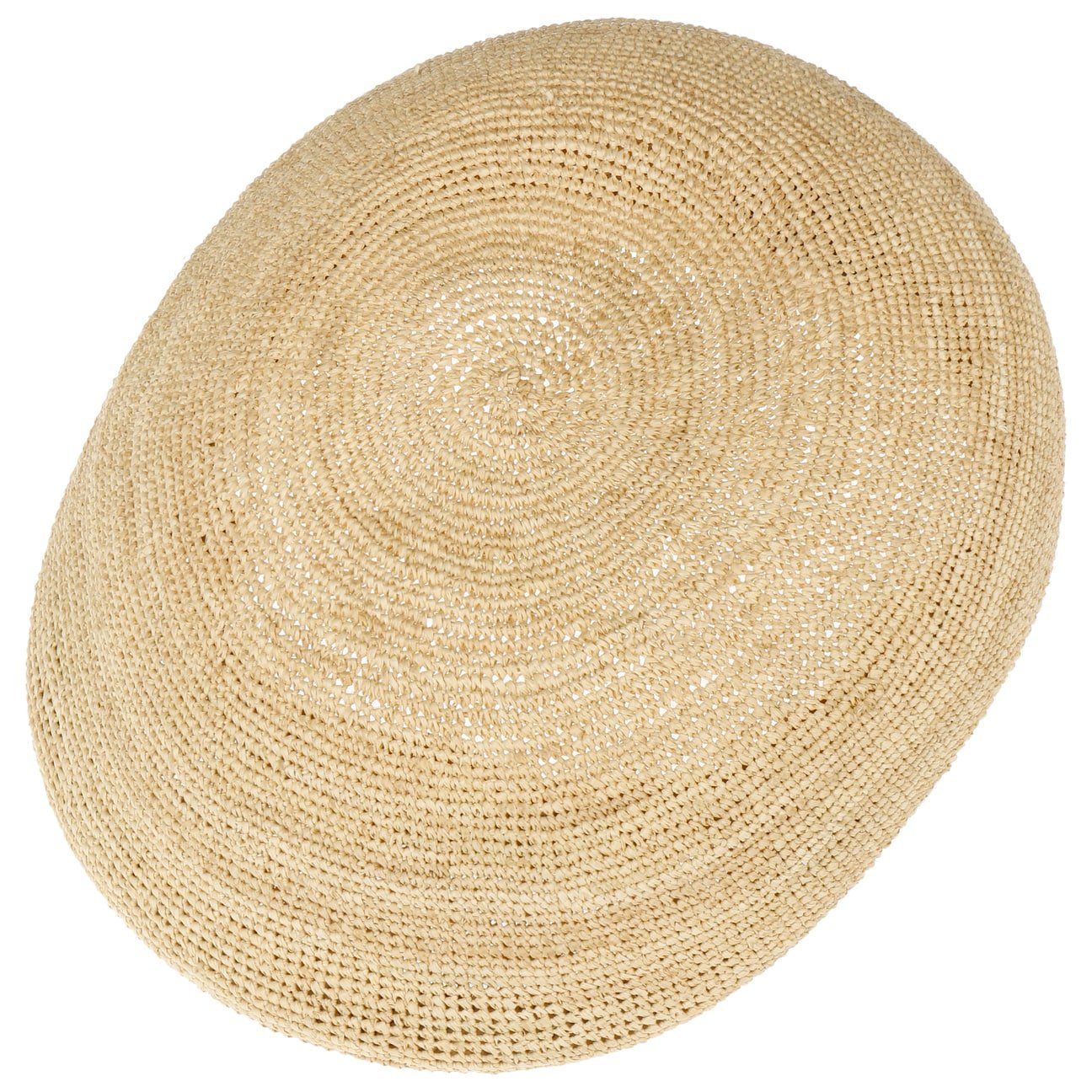 Miami Raffia Flat Cap - JJ Hat Center ®