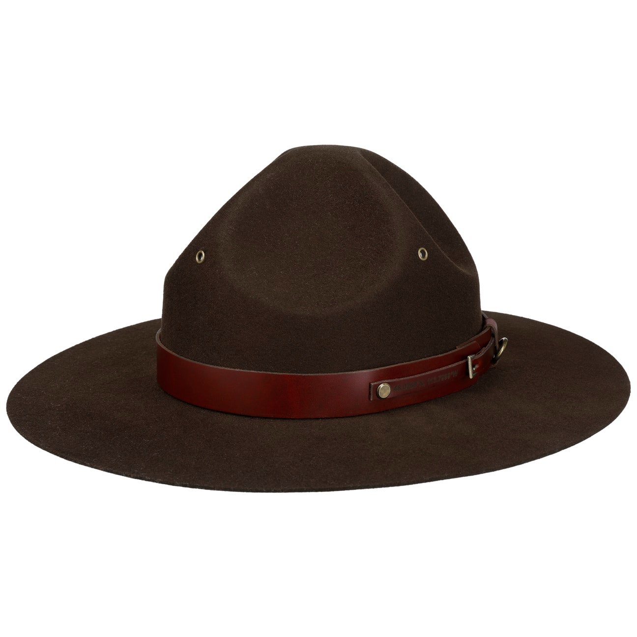 Montana Mounty Crown Wool Hat - JJ Hat Center ®