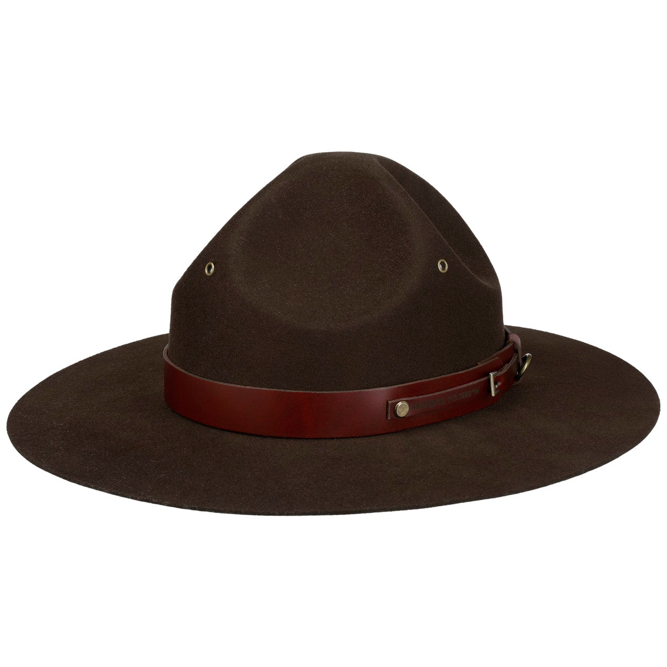 Montana Mounty Crown Wool Hat - JJ Hat Center ®