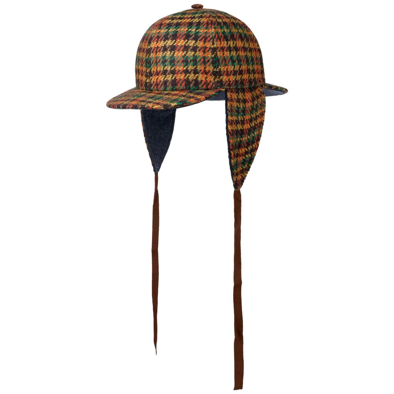 Houndstooth Deerstalker Cap - JJ Hat Center ®