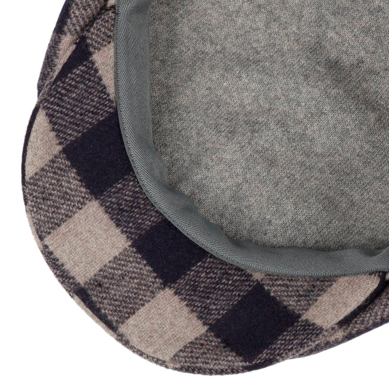 Kyoto Twotone Check Flat Cap - JJ Hat Center ®
