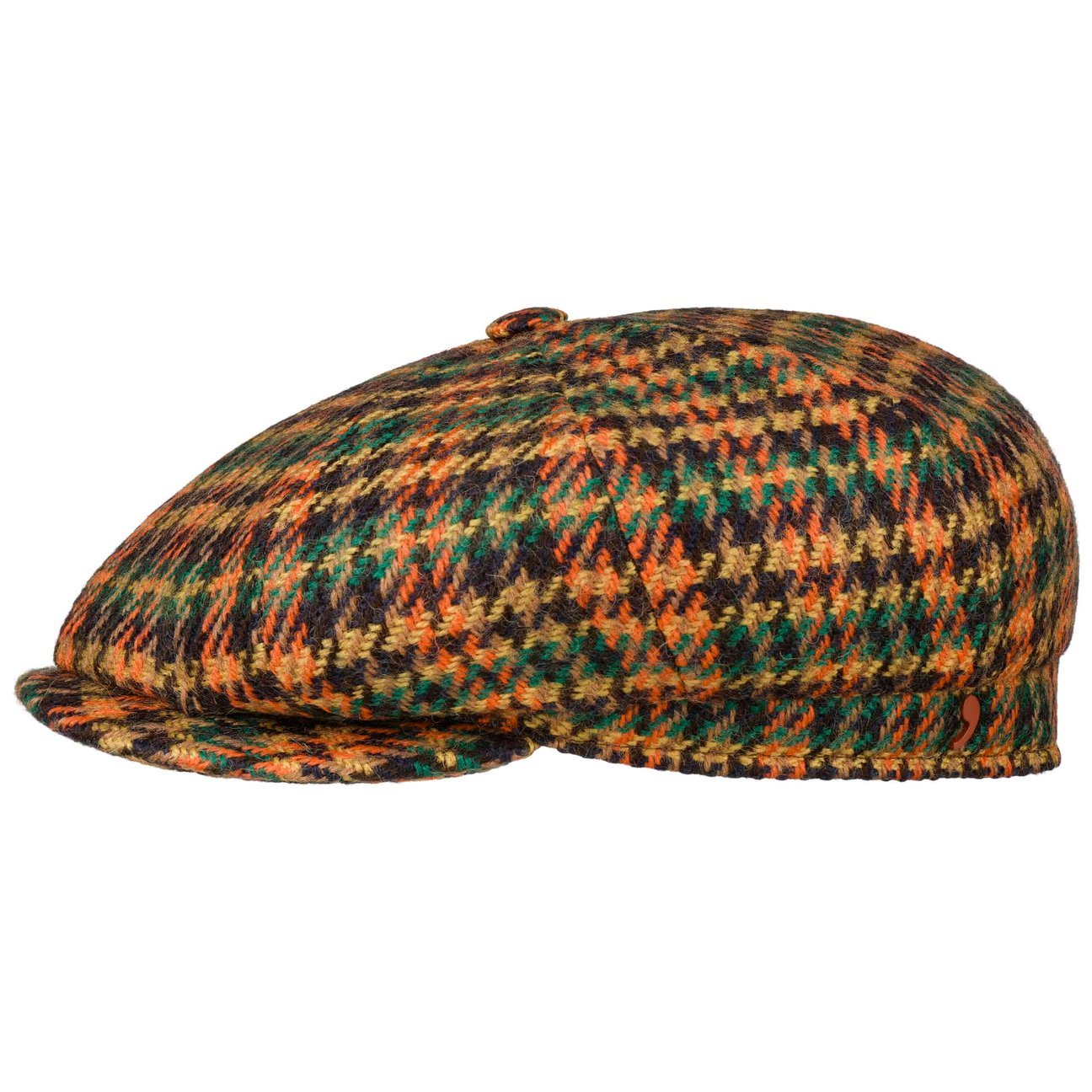 Kyoto Houndstooth Flat Cap - JJ Hat Center ®