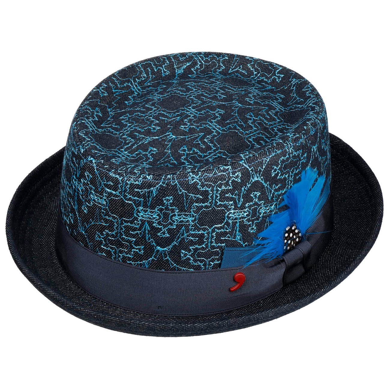 Damiano Pork Pie Cotton Hat - JJ Hat Center ®