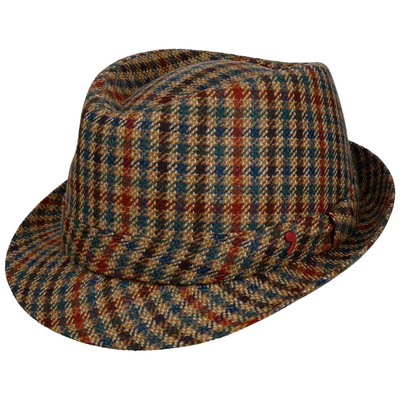 Classic Check Trilby Wool Hat - JJ Hat Center ®