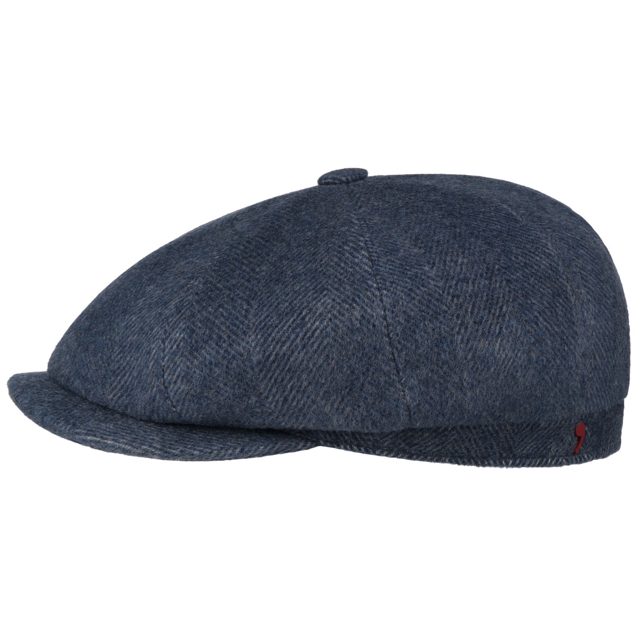 Cashmere Herringbone Flat Cap - JJ Hat Center ®