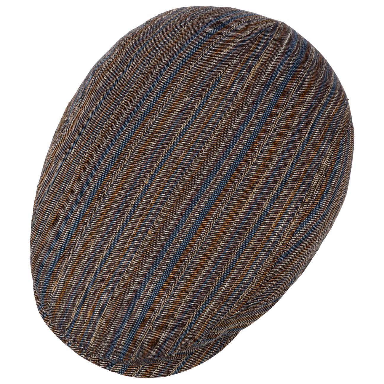 Stripe Barista Driver Flat Cap - JJ Hat Center ®