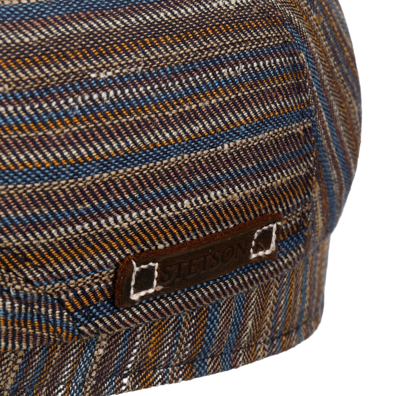 Stripe Barista Driver Flat Cap - JJ Hat Center ®