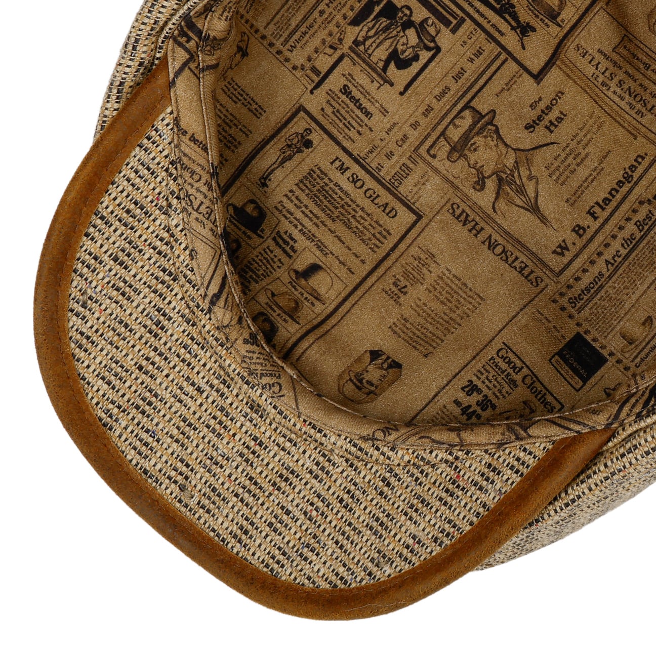 Hatteras Cotton Mix Structure Flat Cap - JJ Hat Center ®