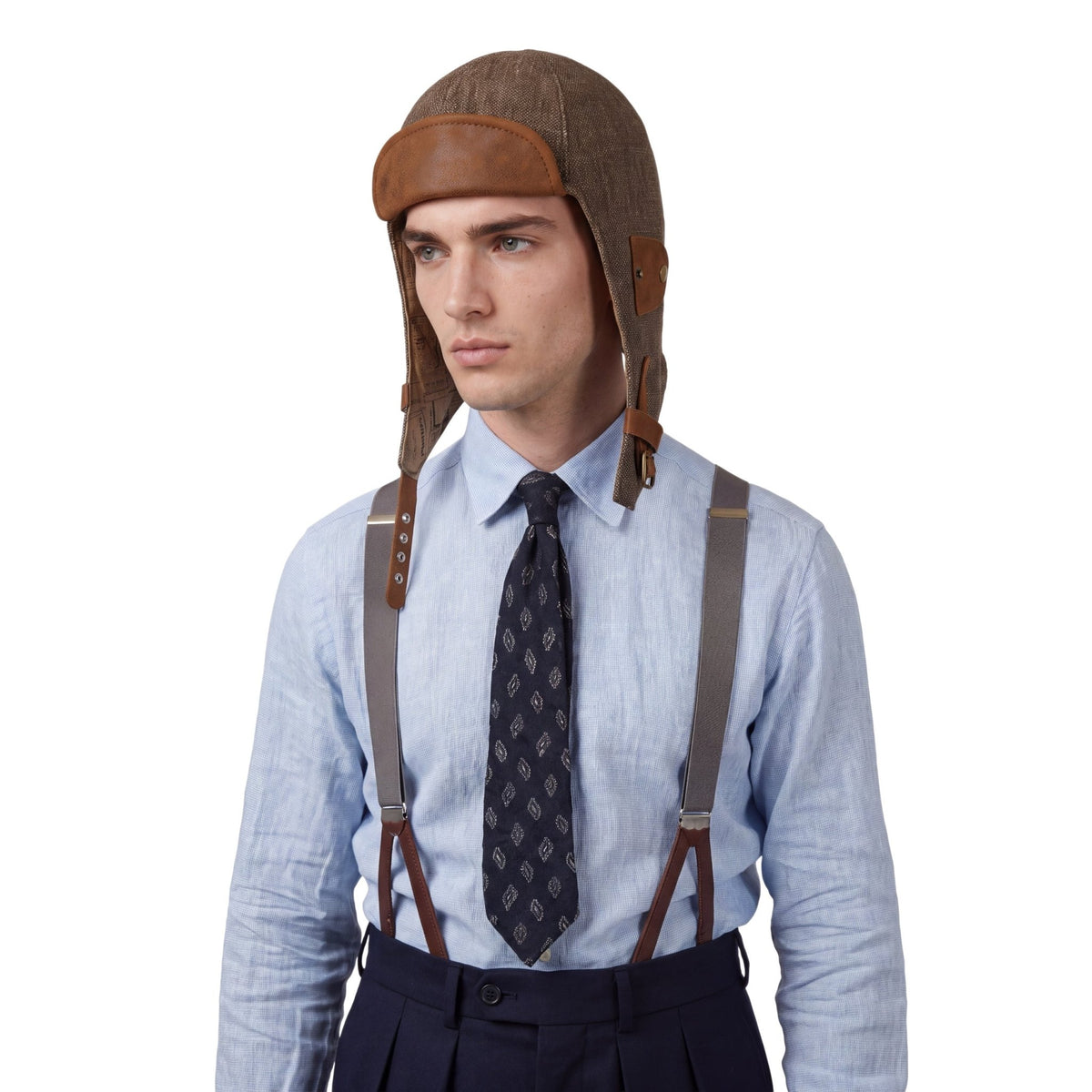 Marport Linen Aviator Helmet - JJ Hat Center ®