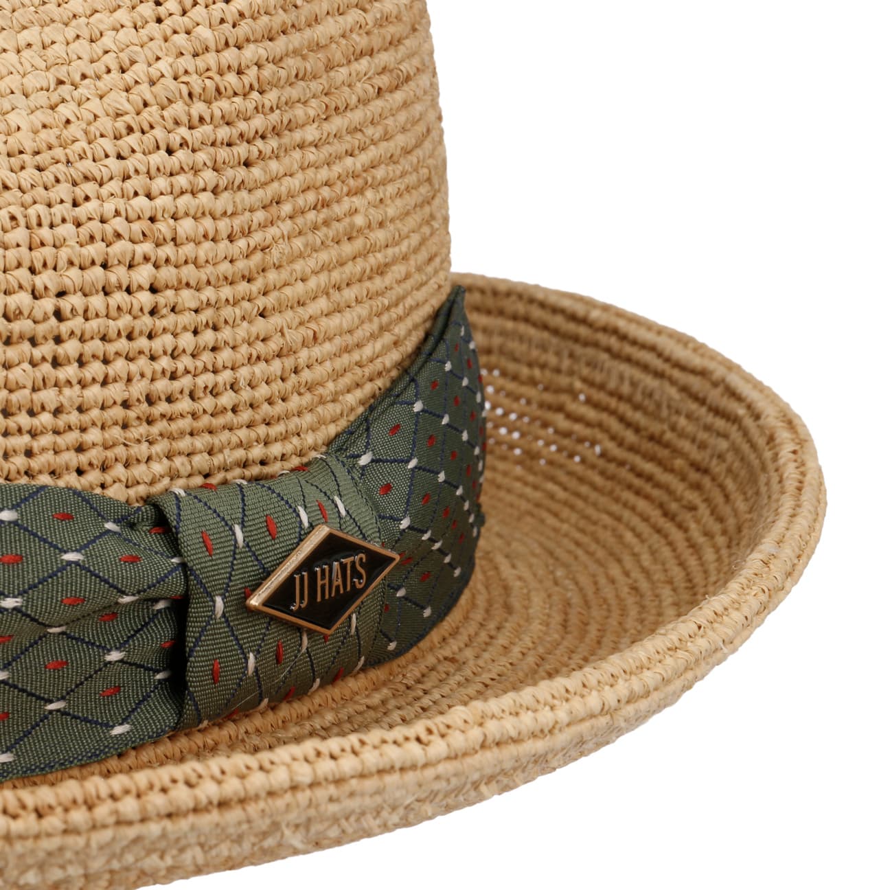 Crochet Fedora Raffia Hat - JJ Hat Center ®