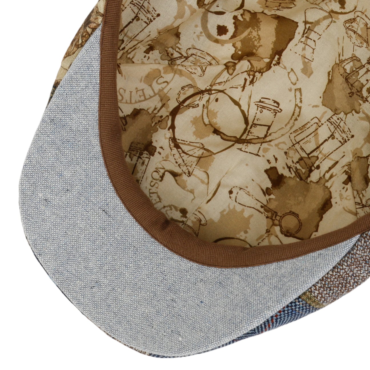 Texas Barista Patchwork Flat Cap - JJ Hat Center ®
