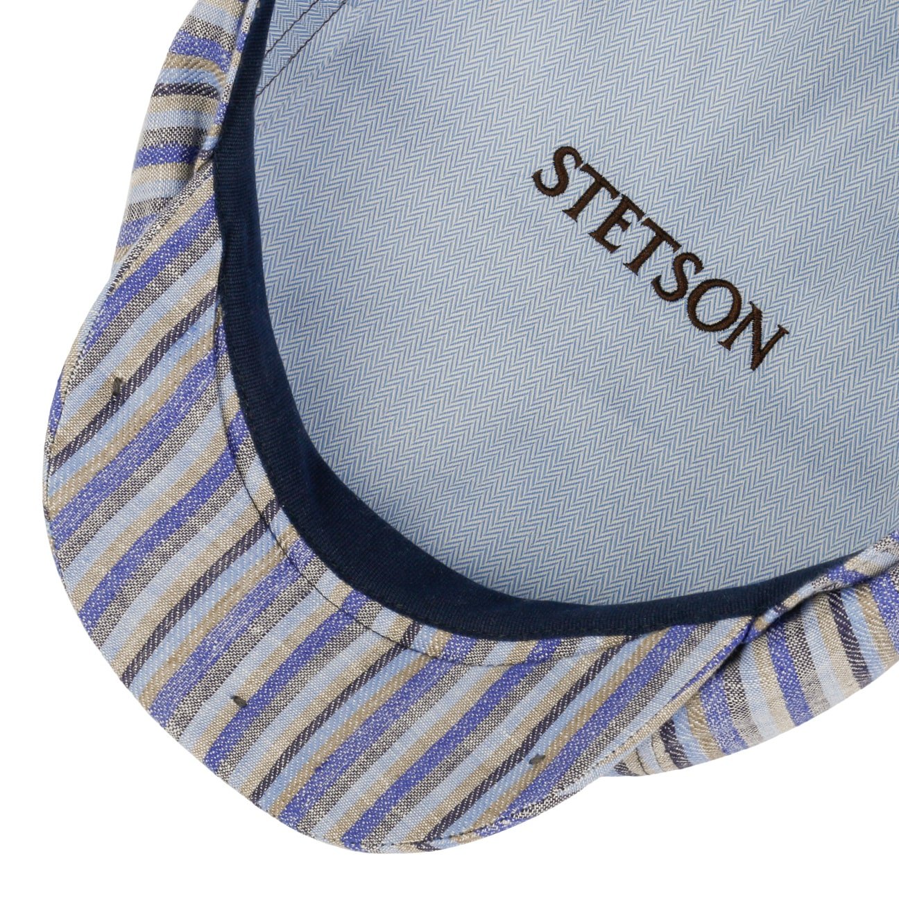 Hatteras Docado Stripe Flat Cap - JJ Hat Center ®