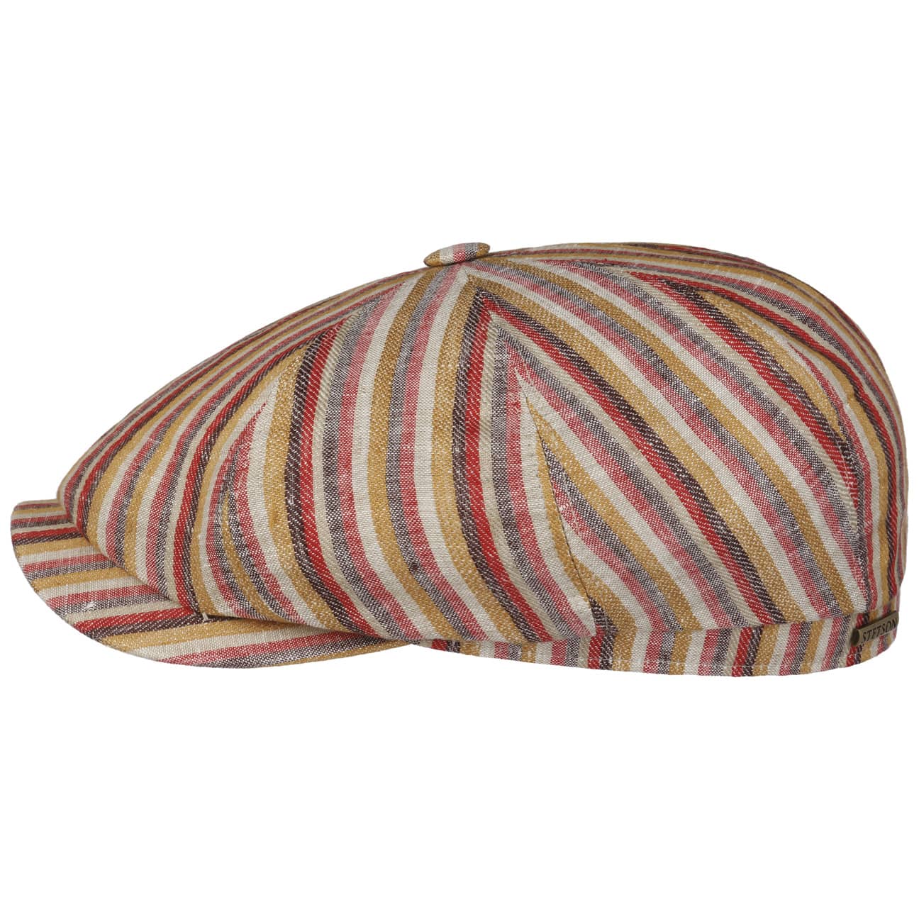 Hatteras Docado Stripe Flat Cap - JJ Hat Center ®