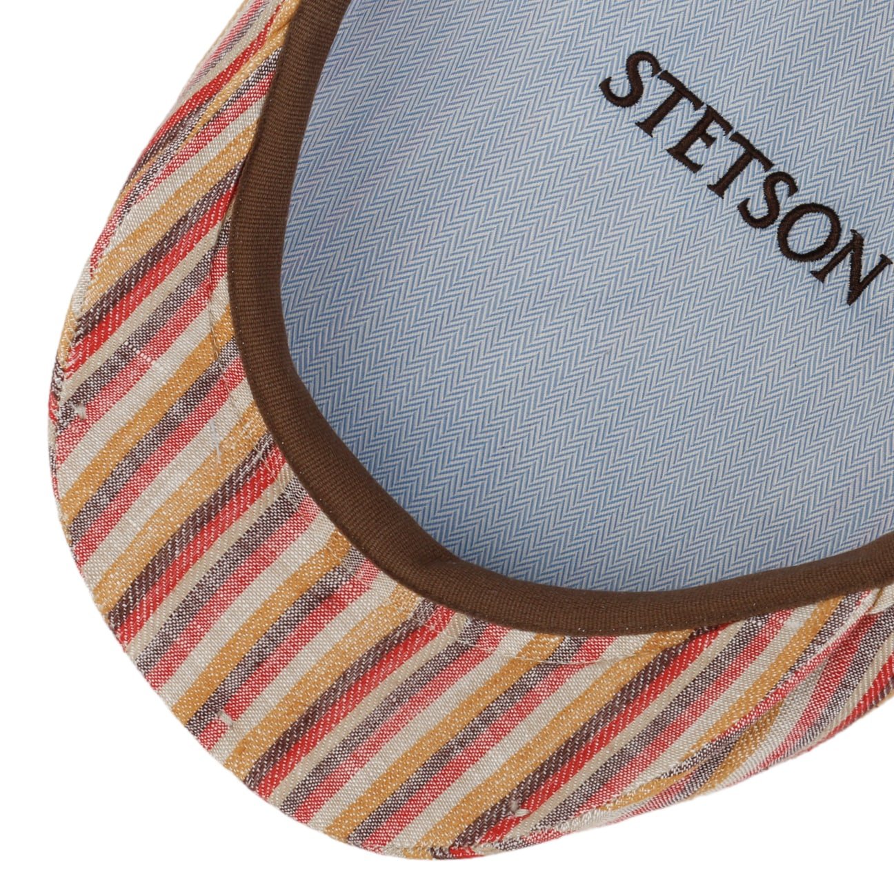 Kent Docado Stripe Flat Cap - JJ Hat Center ®