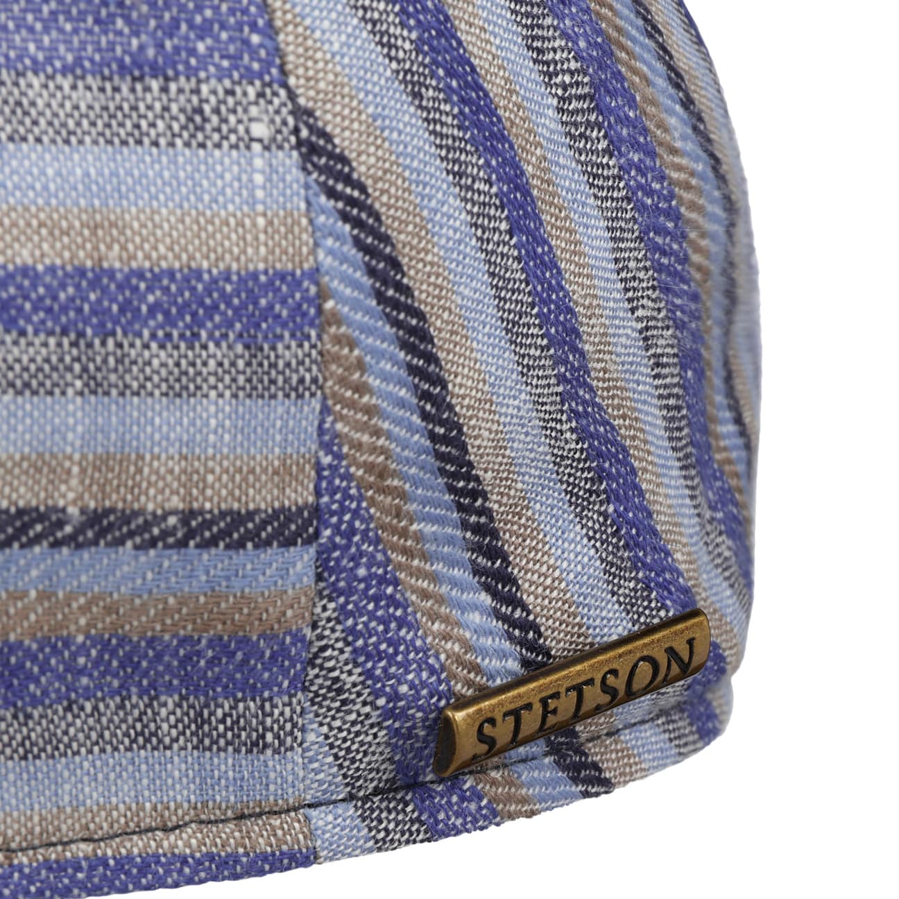 Kent Docado Stripe Flat Cap - JJ Hat Center ®