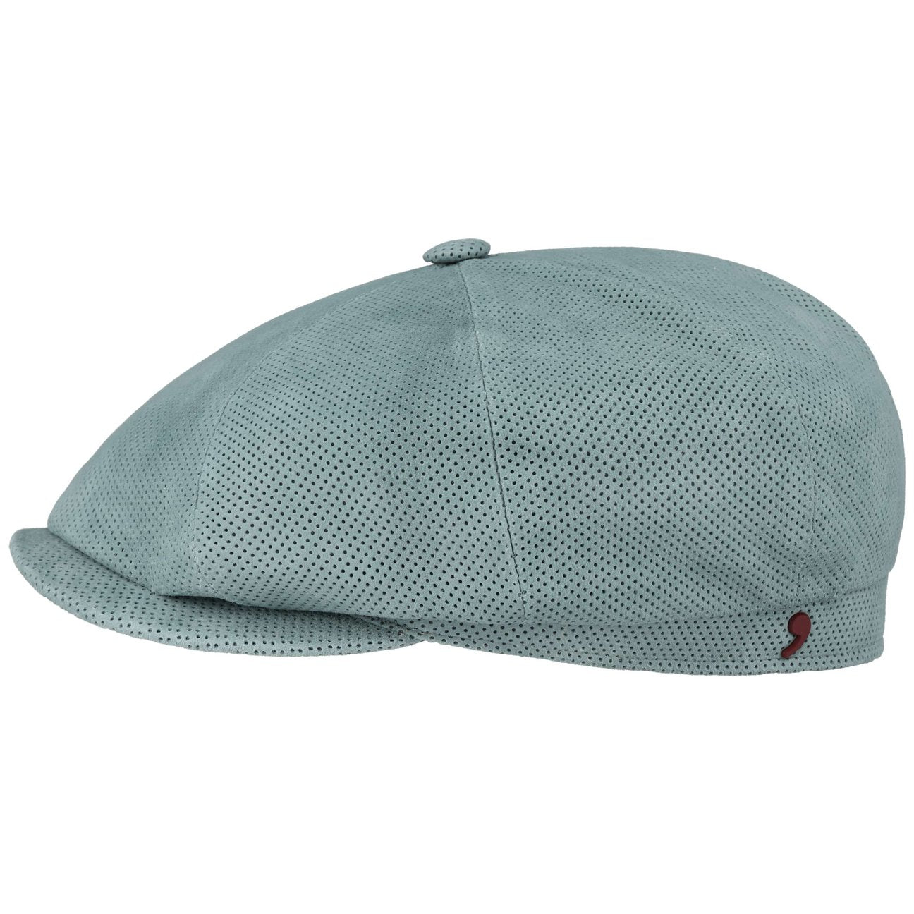Kyoto Perf Leather Flat Cap - JJ Hat Center ®