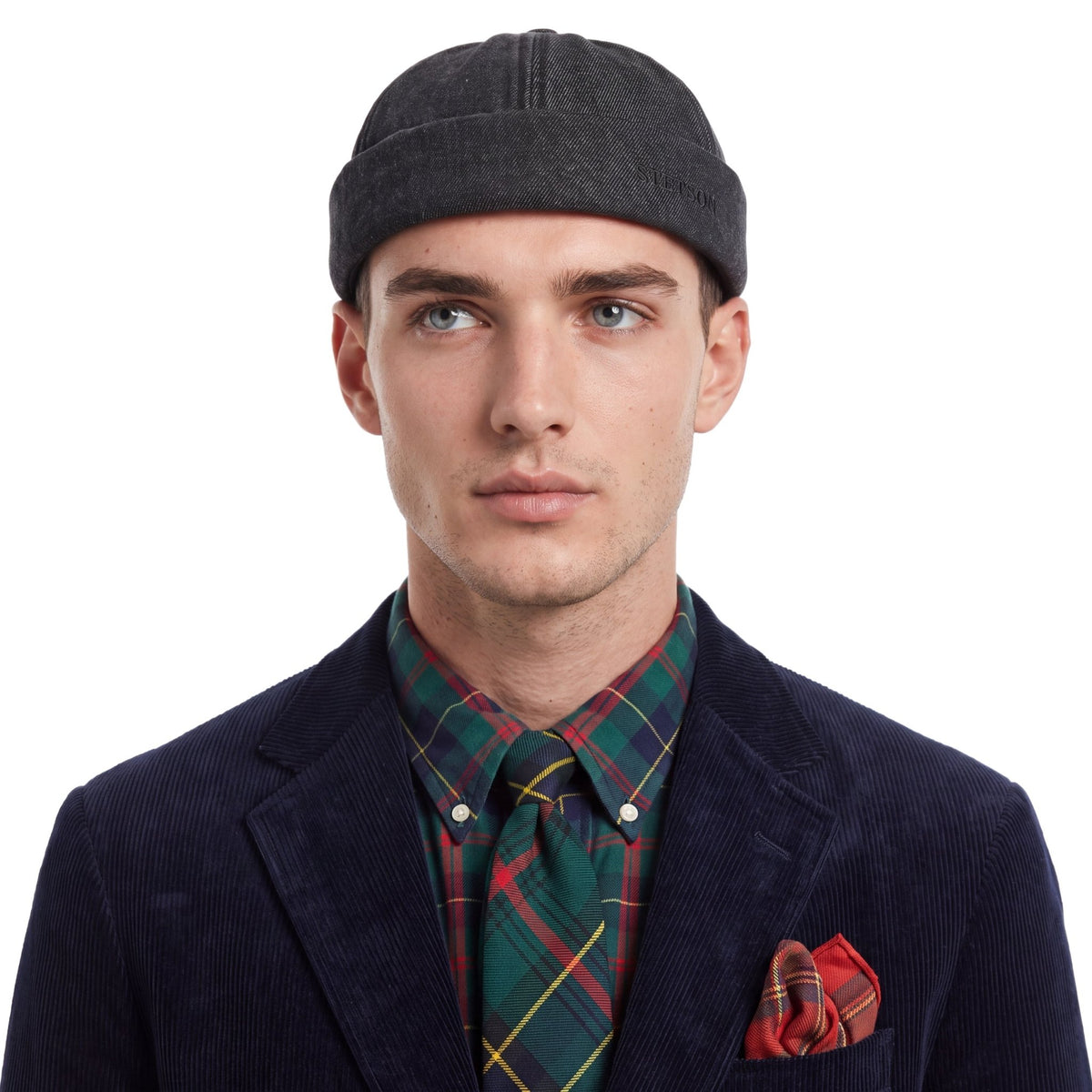 Black Denim Docker Hat - JJ Hat Center ®