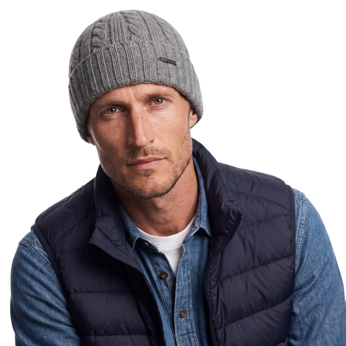 Tervik Cable Cashmere Beanie Hat - JJ Hat Center ®