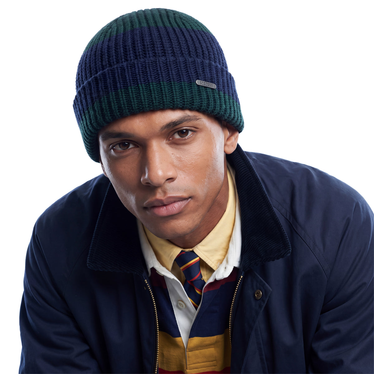 Noreva Block Merino Knit Hat