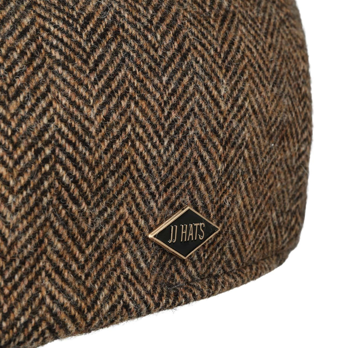 Duck Cap Heringbone Wool - JJ Hat Center ®