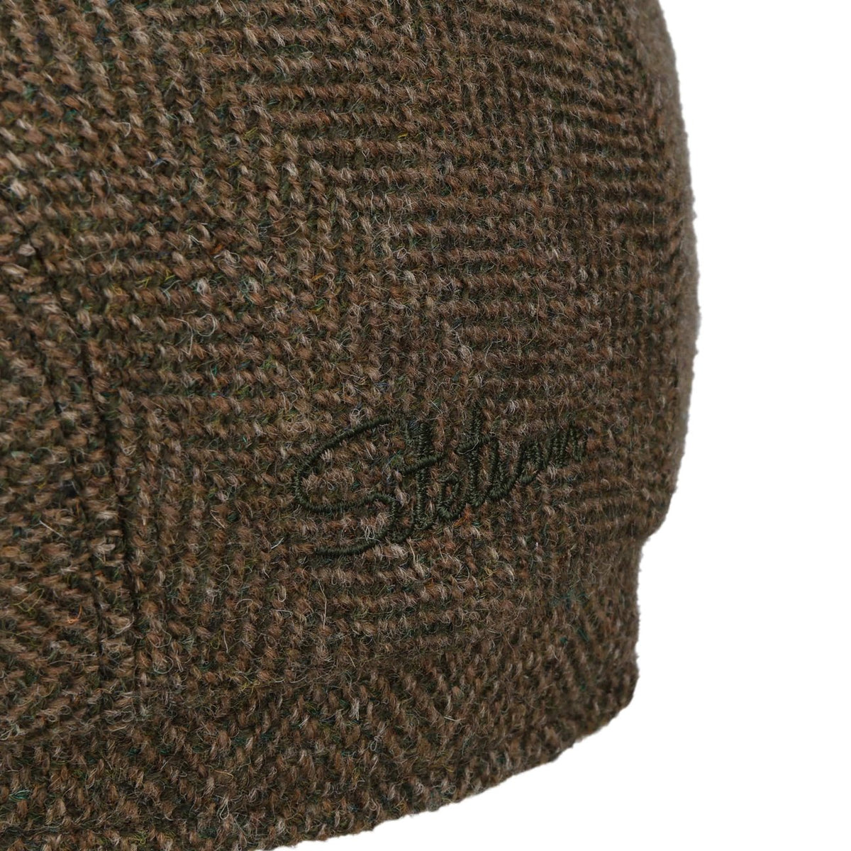 Herringbone Vintage Driver Flat Cap - JJ Hat Center ®