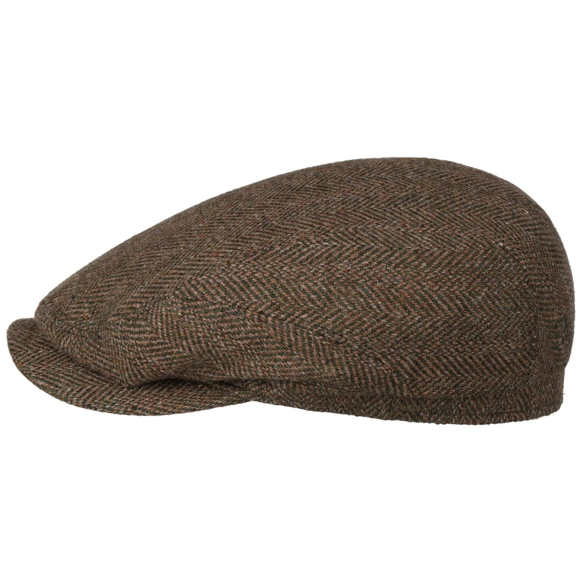 Herringbone Vintage Driver Flat Cap - JJ Hat Center ®