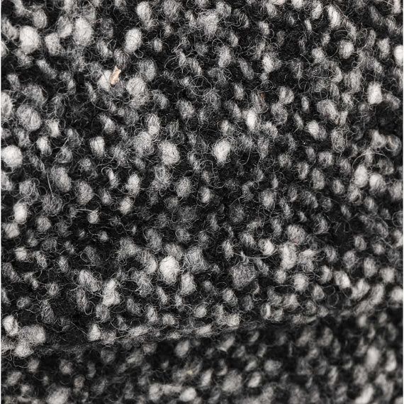 black-grey tweed