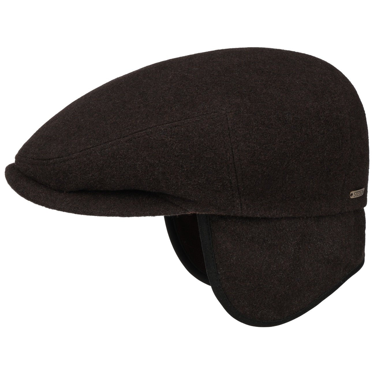 Kent Wool Earflaps Flat Cap - JJ Hat Center ®