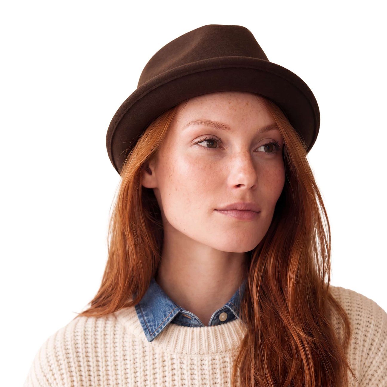 Blank Pork Pie Felt Hat - JJ Hat Center ®