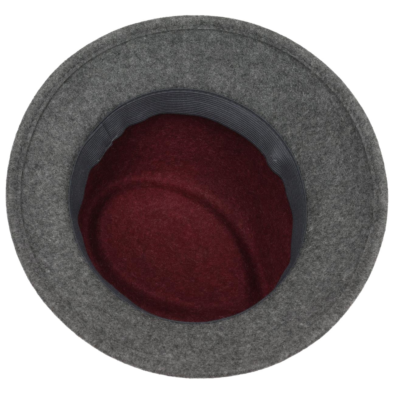 Asym Twotone Wool Felt Hat - JJ Hat Center ®