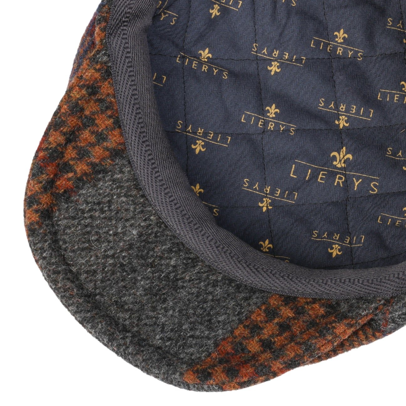 Capri Merino Patchwork Flat Cap - JJ Hat Center ®