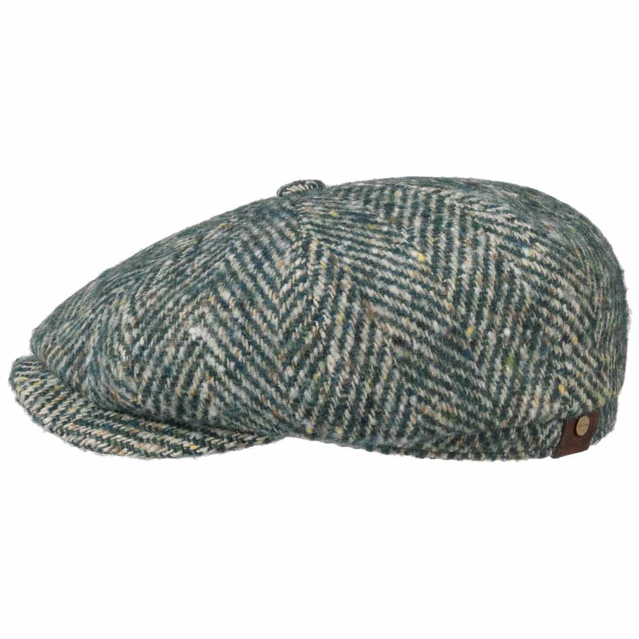 Hatteras Wool Colour Neps Flat Cap - JJ Hat Center ®
