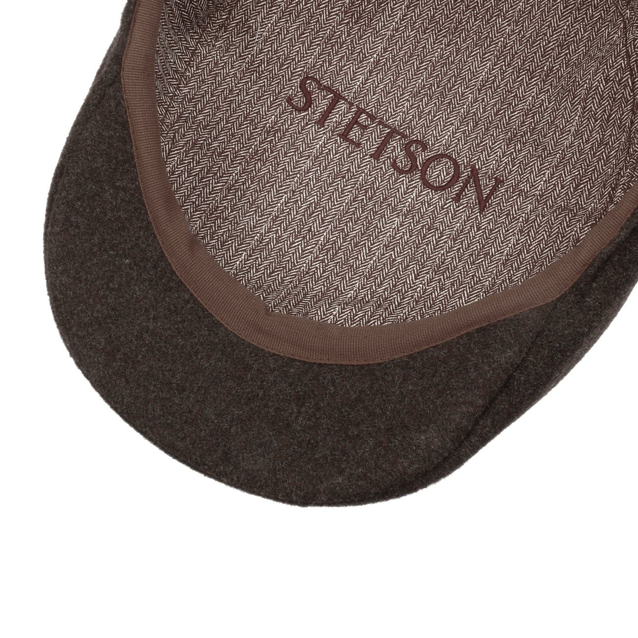 Reid Wool Flat Cap with Cashmere - JJ Hat Center ®