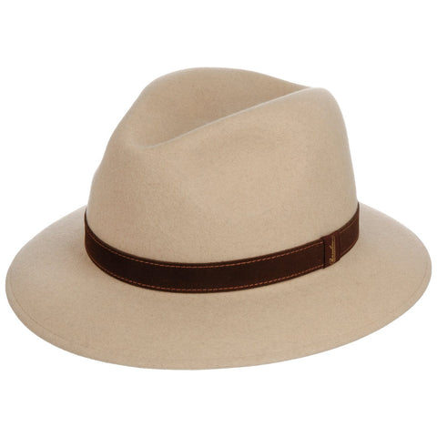 Alessandria Creme Fur Felt Hat by Borsalino