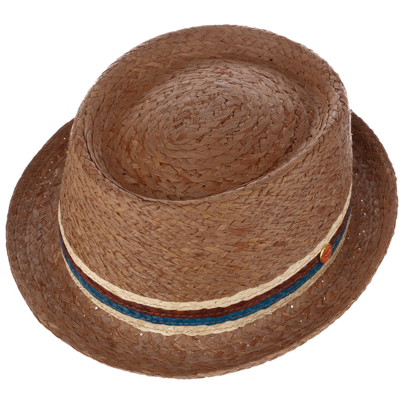 Gareth Pork Pie Straw Hat by Mayser - JJ Hat Center ®