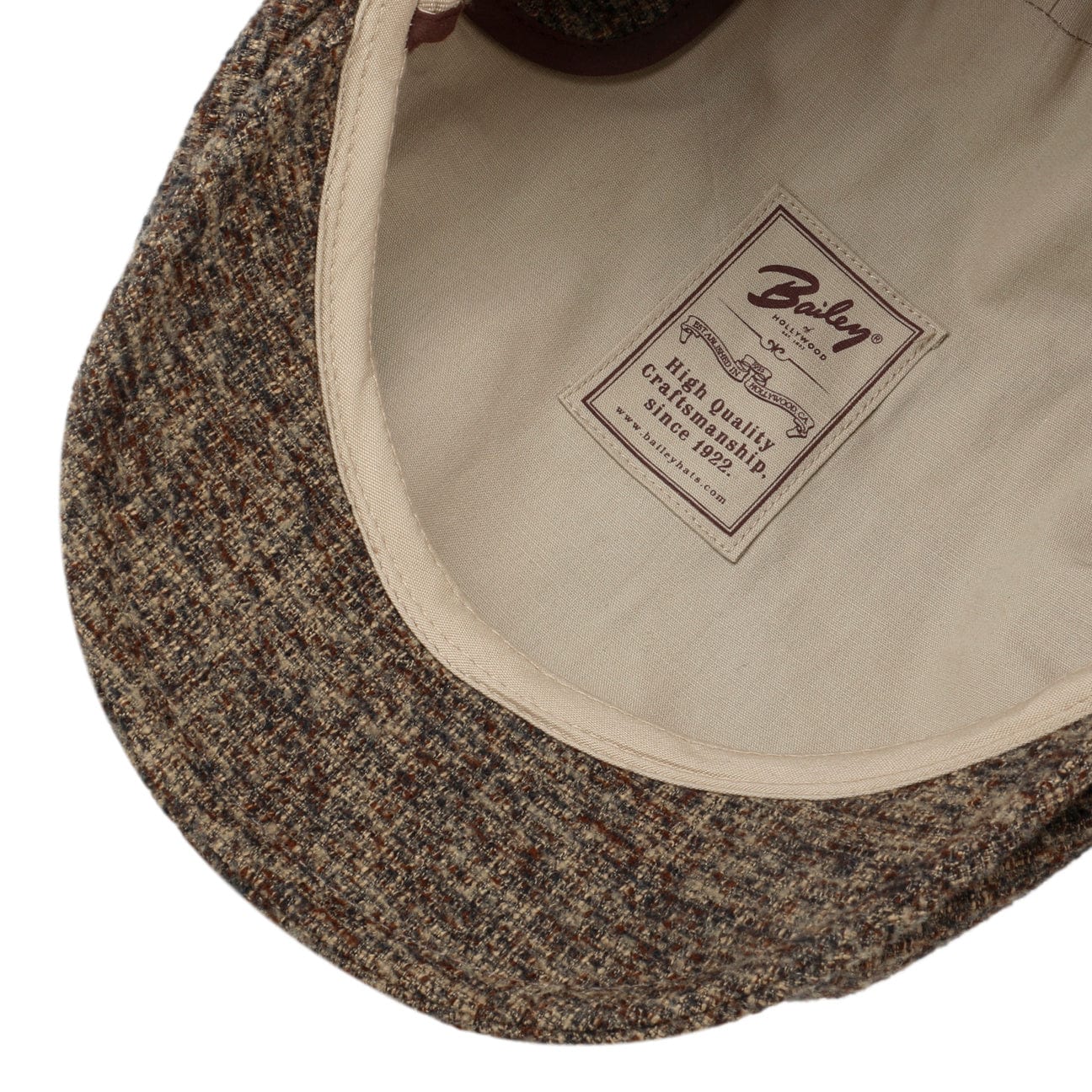 brown-cream tweed