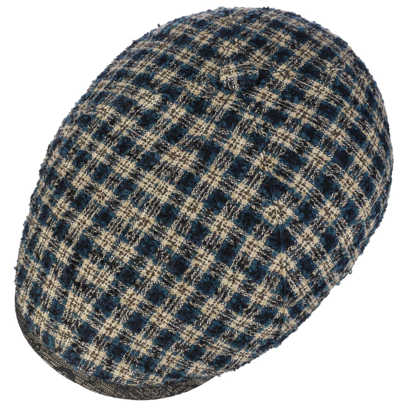 Landio Boucle Check Flat Cap - JJ Hat Center ®