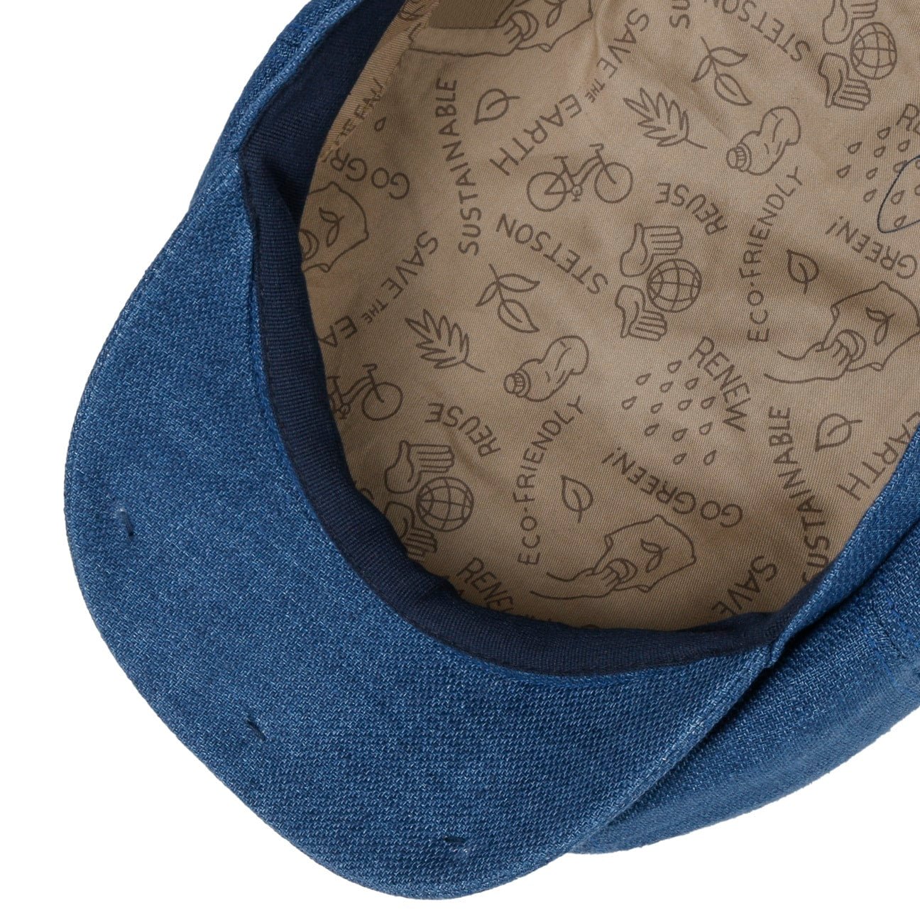 Hatteras Uni Sustainable Linen Flat Cap - JJ Hat Center ®
