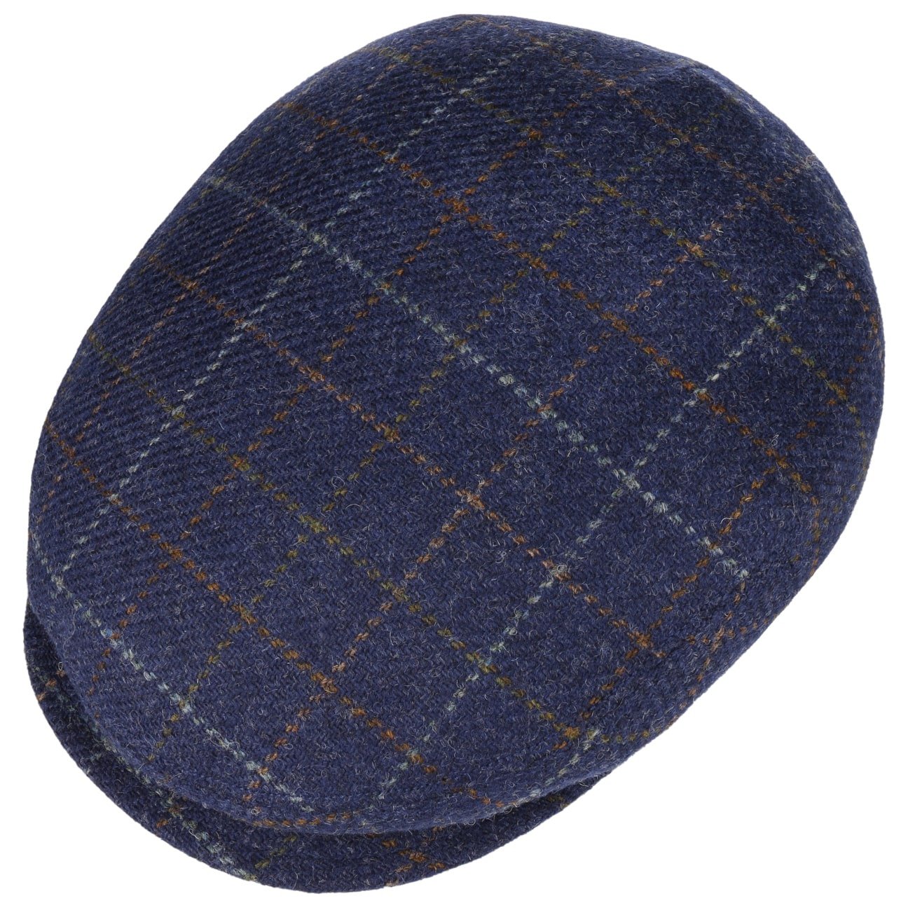 Lord Windowpane Plaid Flat Cap - JJ Hat Center ®
