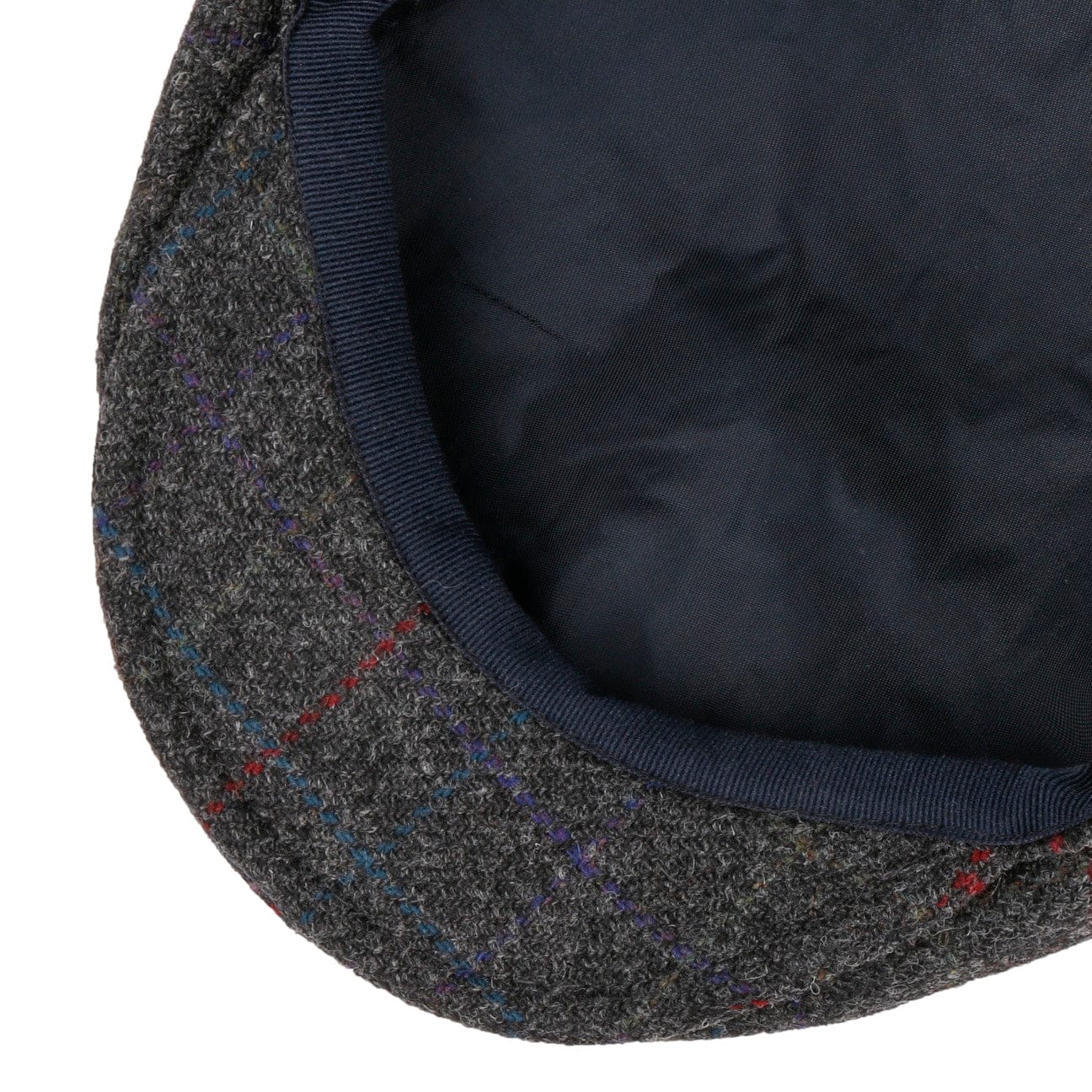 Galvin Windowpane Plaid Flat Cap - JJ Hat Center ®