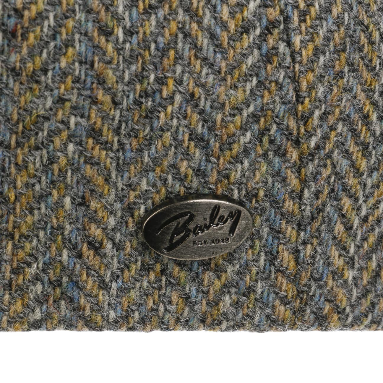 Galvin Stripe Herringbone Flat Cap - JJ Hat Center ®