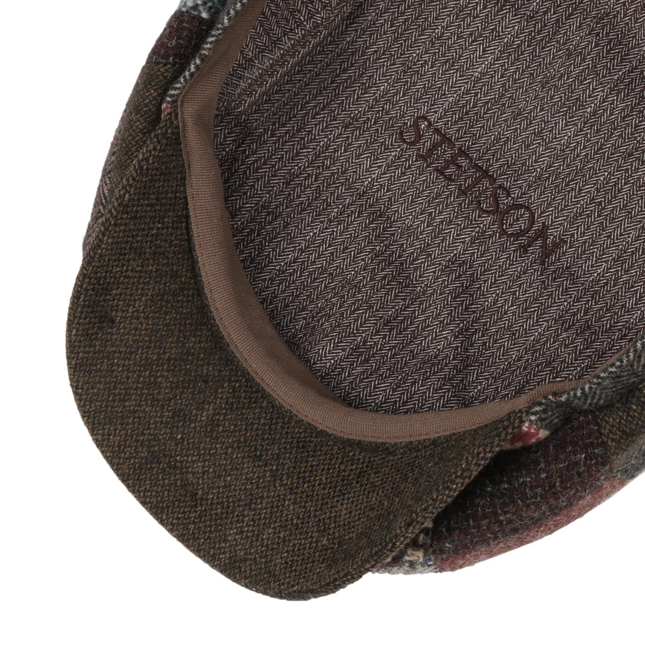 Hatteras Patchwork Mix Newsboy Cap - JJ Hat Center ®