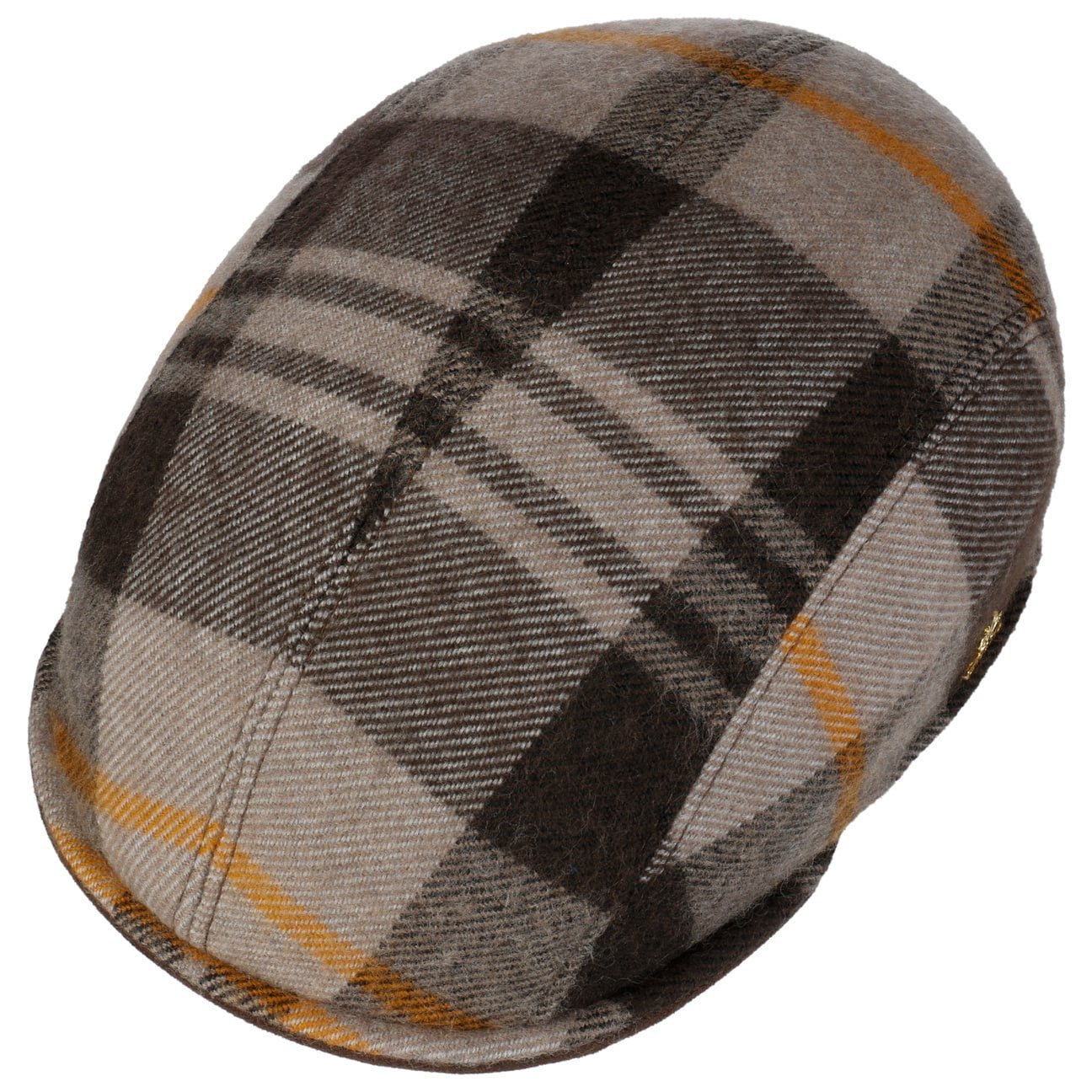 Mattrick Wool Check Flat Cap - JJ Hat Center ®